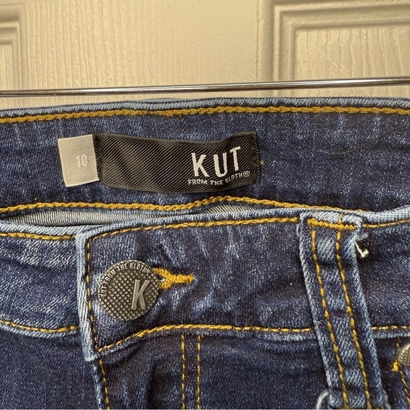 Kut from the Kloth Women’s Toothpick Skinny Jeans Size 10 Medium Wash GUC - Picture 2 of 6
